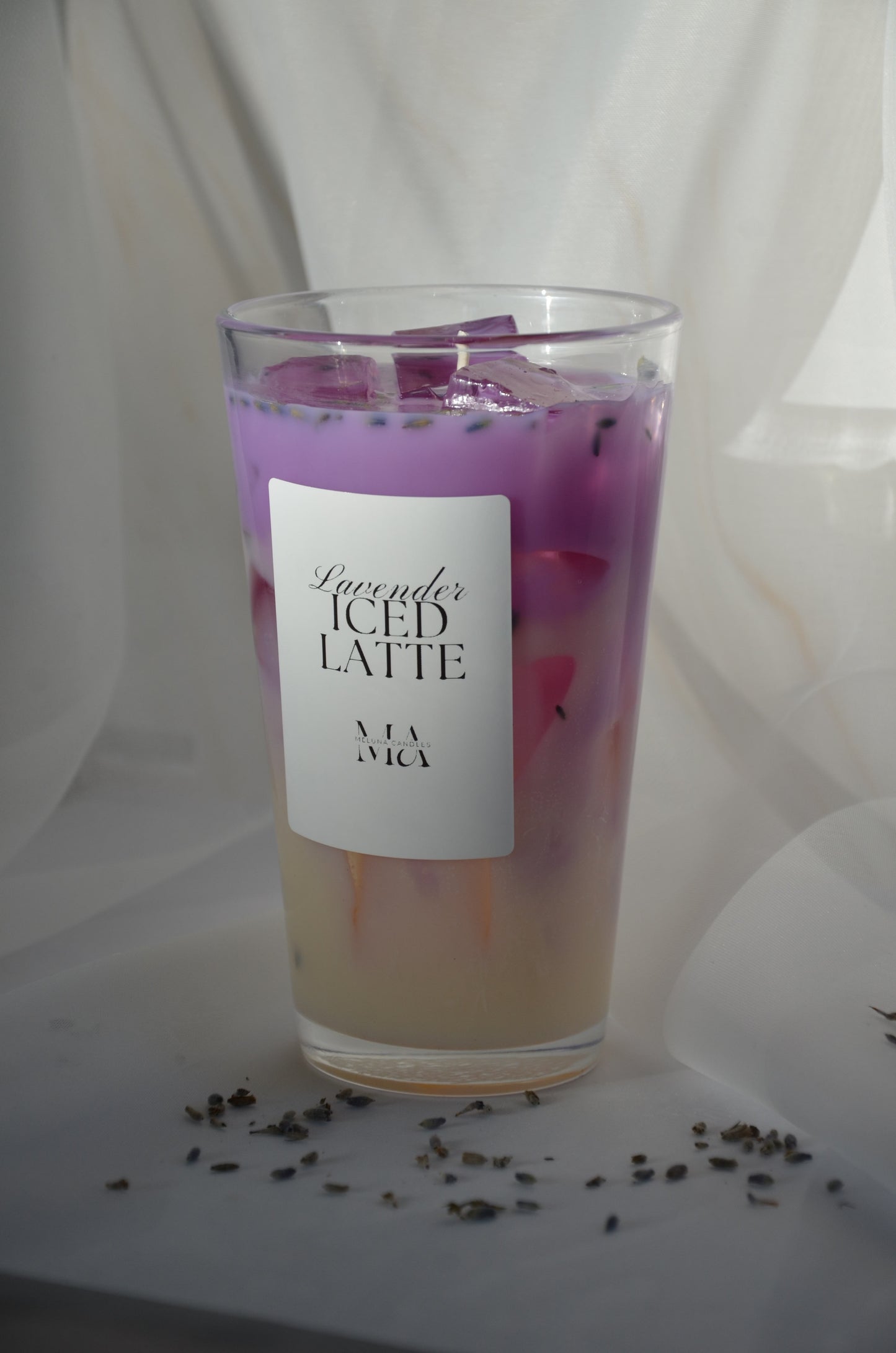 Lavender Latte Candle