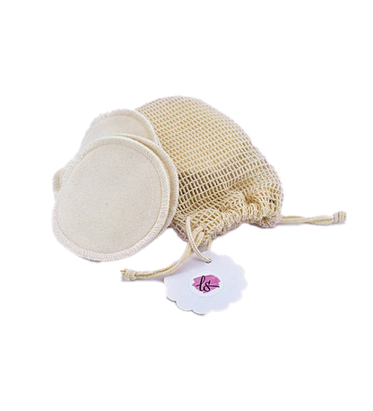 100% natural La Santé reusable cotton pads