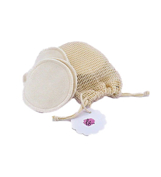 100% natural La Santé reusable cotton pads